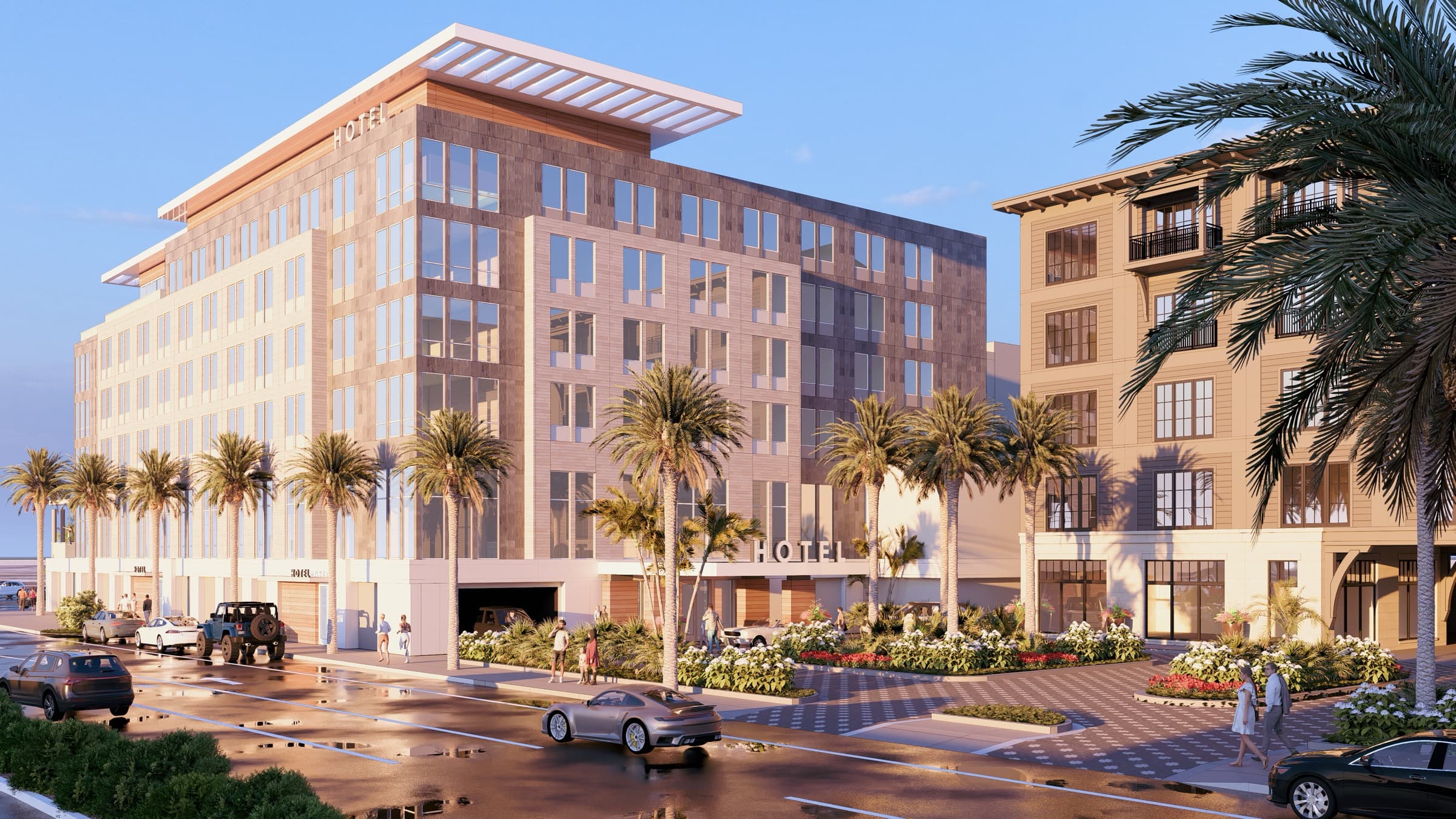 Channel South — early rendering